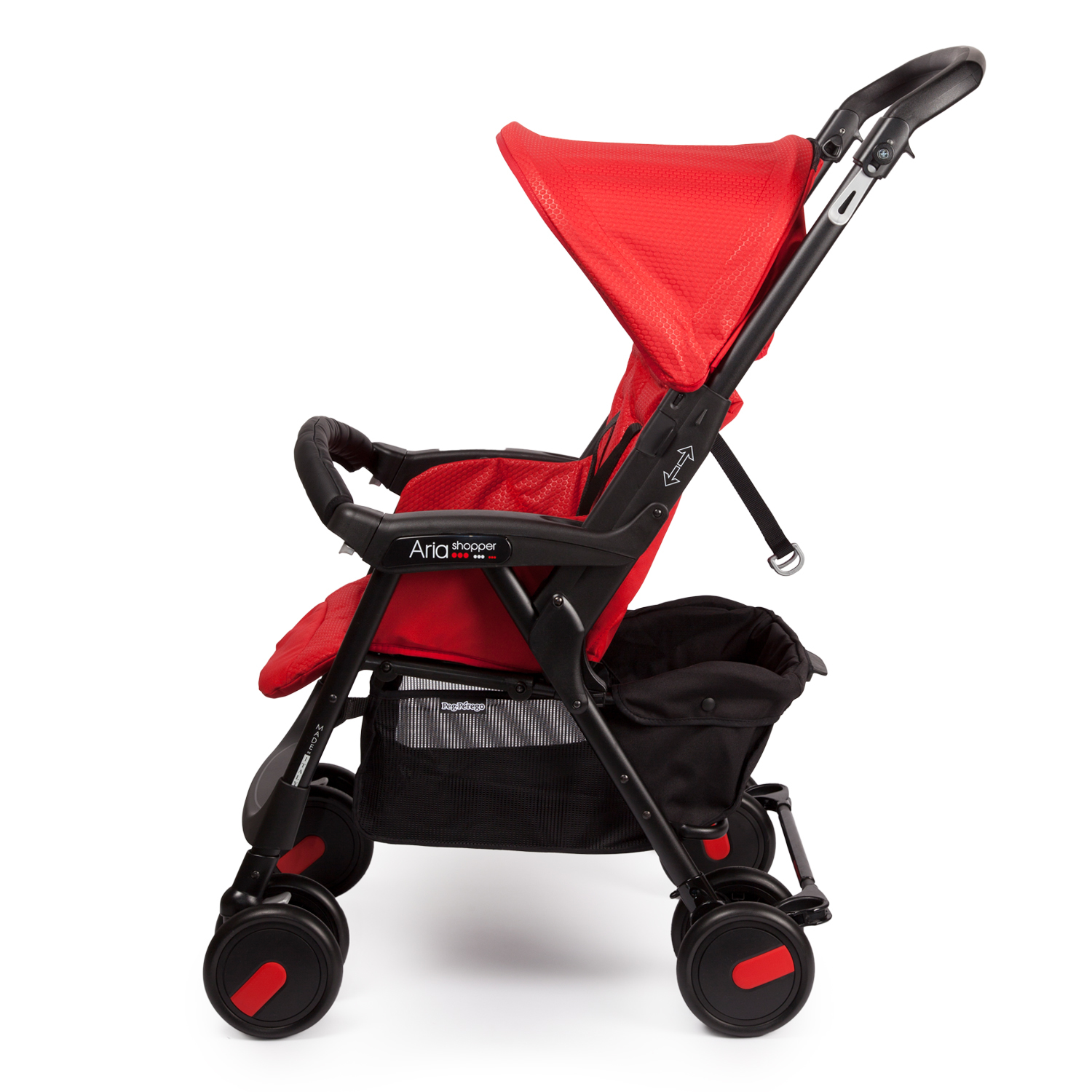 Прогулочная коляска Peg-Perego Aria Shopper Mod Red - фото 6