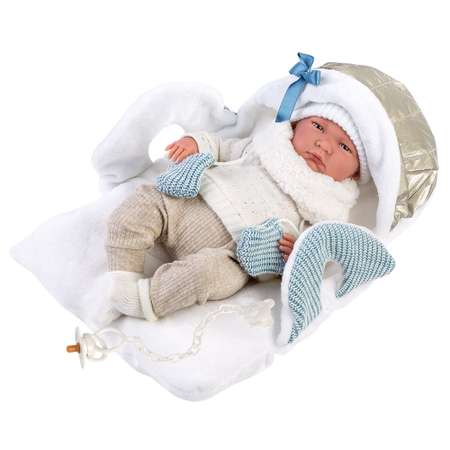 Кукла LLORENS младенец Лало 42 см в конверте со звуком