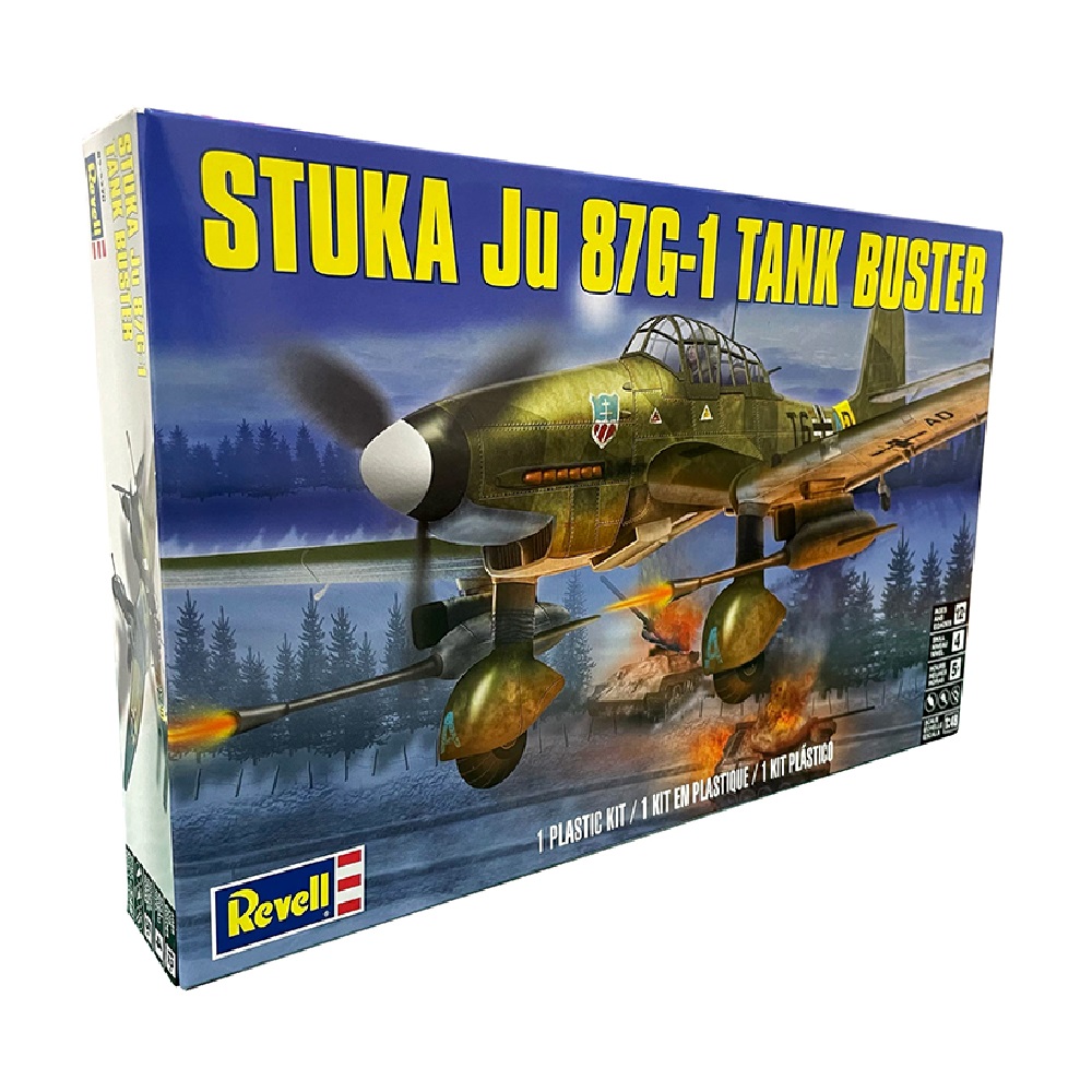 Модель для сборки Revell Пикирующий бомбардировщик Stuka Ju 87G-1 15270 - фото 2