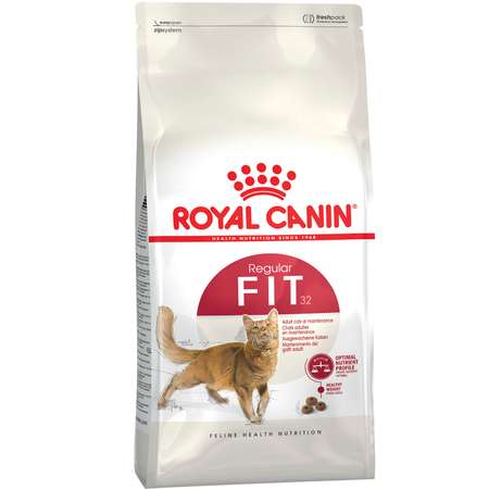 Корм для кошек ROYAL CANIN Fit 32 для взрослых умеренно активных кошек от 1года сухой 0.2кг