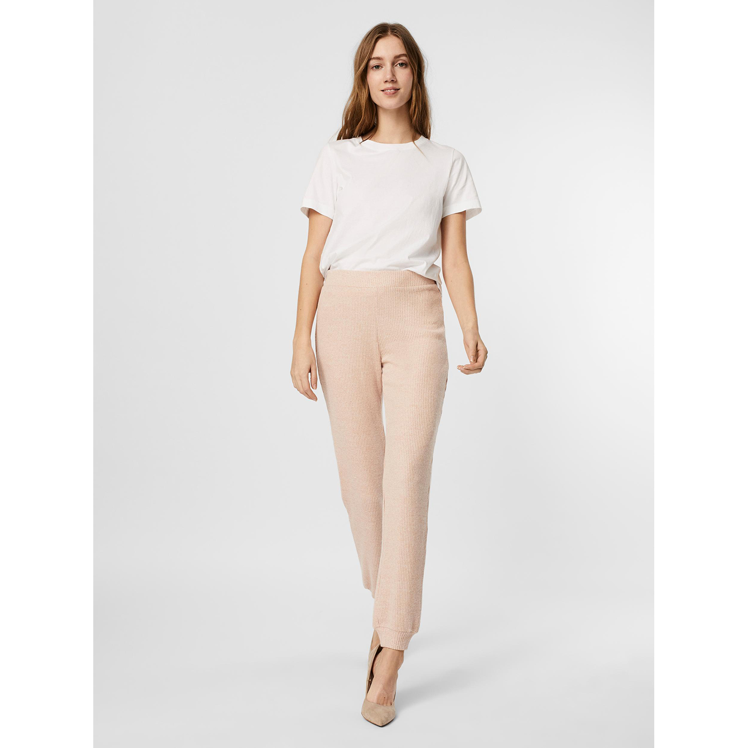 Брюки VERO MODA 10252242/Mocha Mousse - фото 4