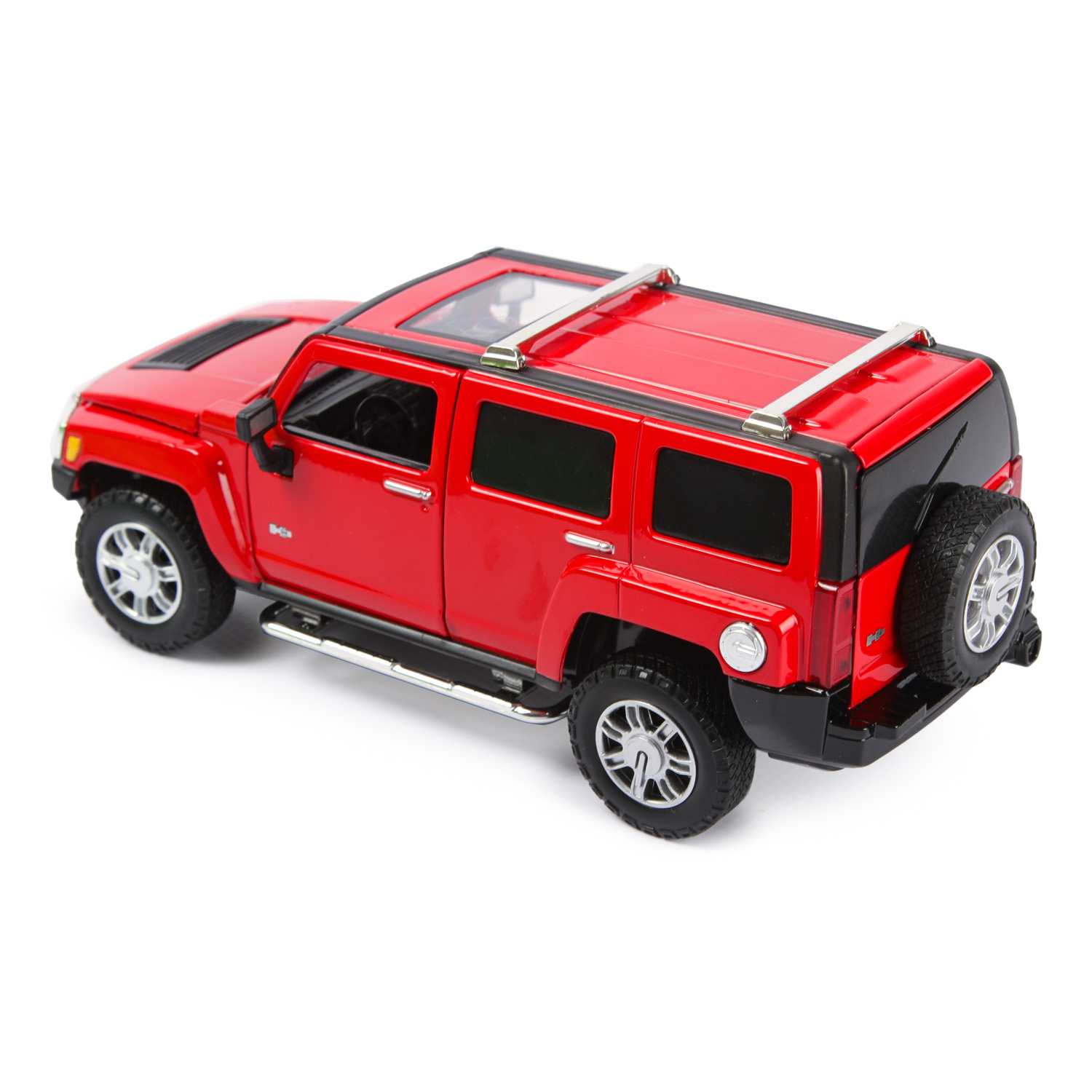 Внедорожник Mobicaro Hummer 1:24 красный 68240A - фото 3