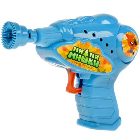 Пистолет для мыльных пузырей Играем вместе  Ми-ми-мишки механический 50мл блистер 301565