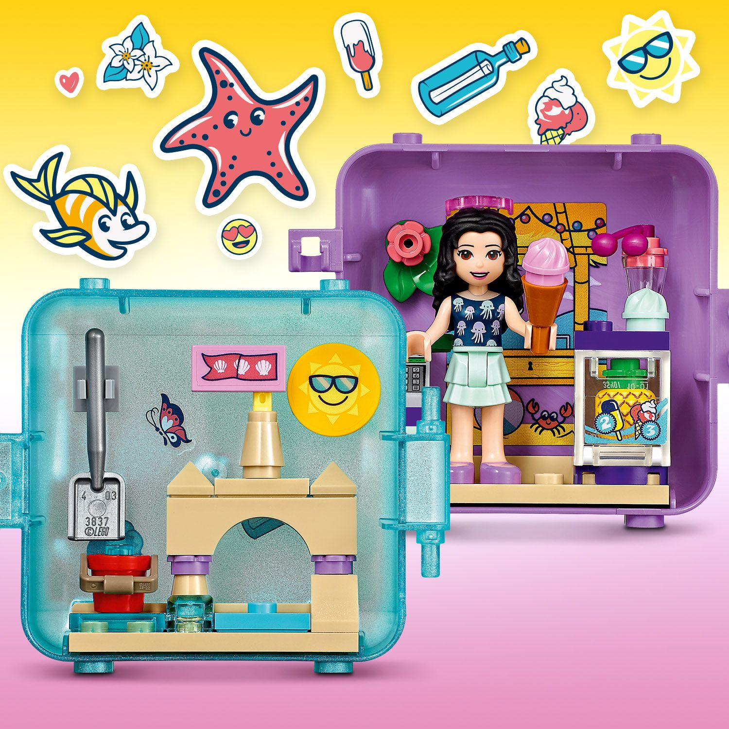 Конструктор LEGO Friends Летняя шкатулка Эммы 41414 - фото 4