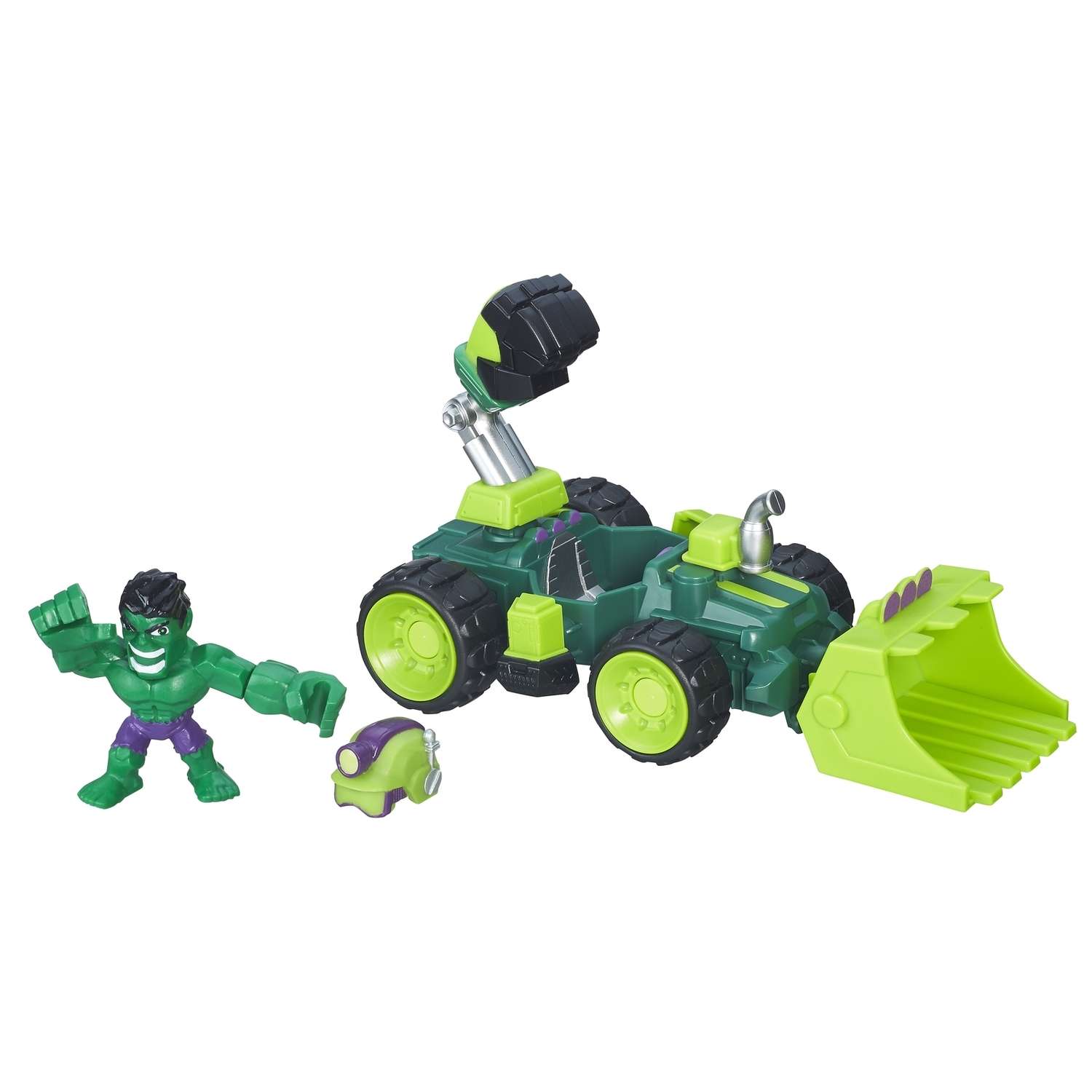 Набор Микро-Фигурка + Машина Hero Mashers Марвел HULK B6433EU4 - фото 2