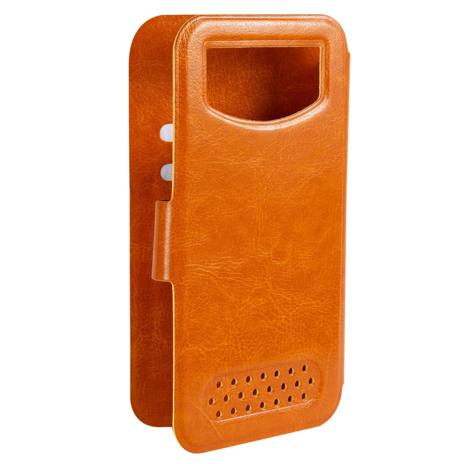 Чехол универсальный iBox Universal для телефонов 4.2-5 дюйма оранжевый - фото 4