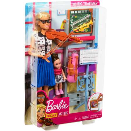 Набор игровой Barbie Кем быть Учитель музыки FXP18