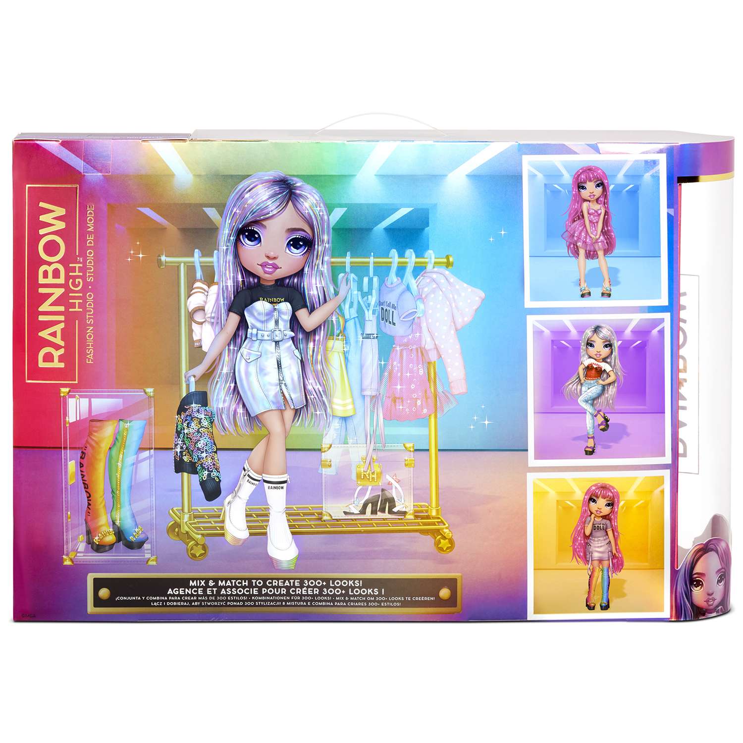 Набор игровой Rainbow High Студия модная радужная с куклой 571049E7C 571049E7C - фото 5