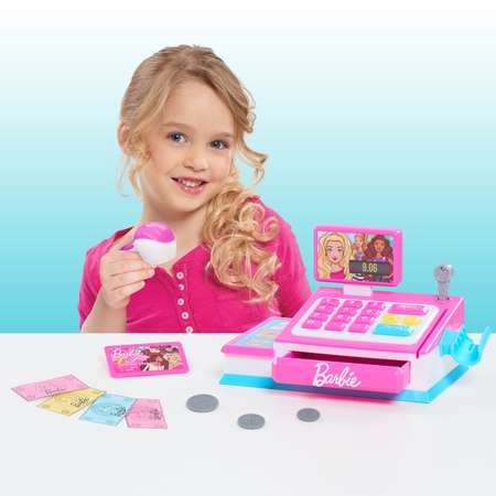Набор Barbie Маленький кассовый аппарат со световыми и звуковыми эффектами