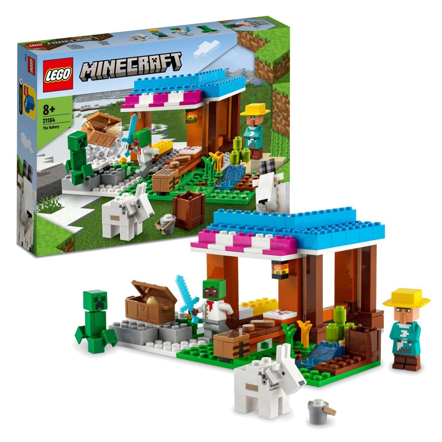 Конструктор детский LEGO Minecraft Пекарня 21184 - фото 1