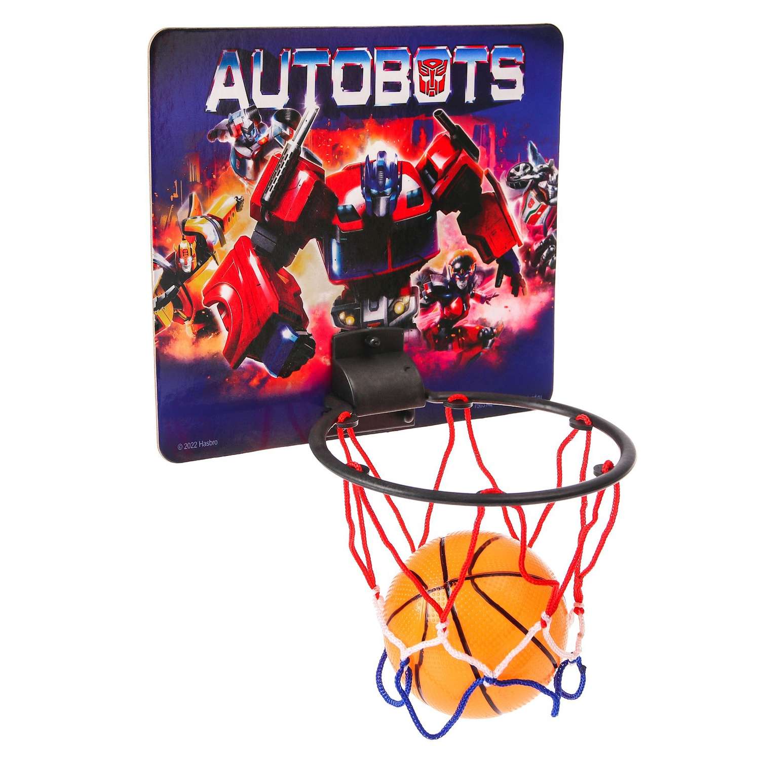 Баскетбольный набор Hasbro с мячом «Трансформеры» диаметр мяча 8 см диаметр кольца 13.5 см - фото 5