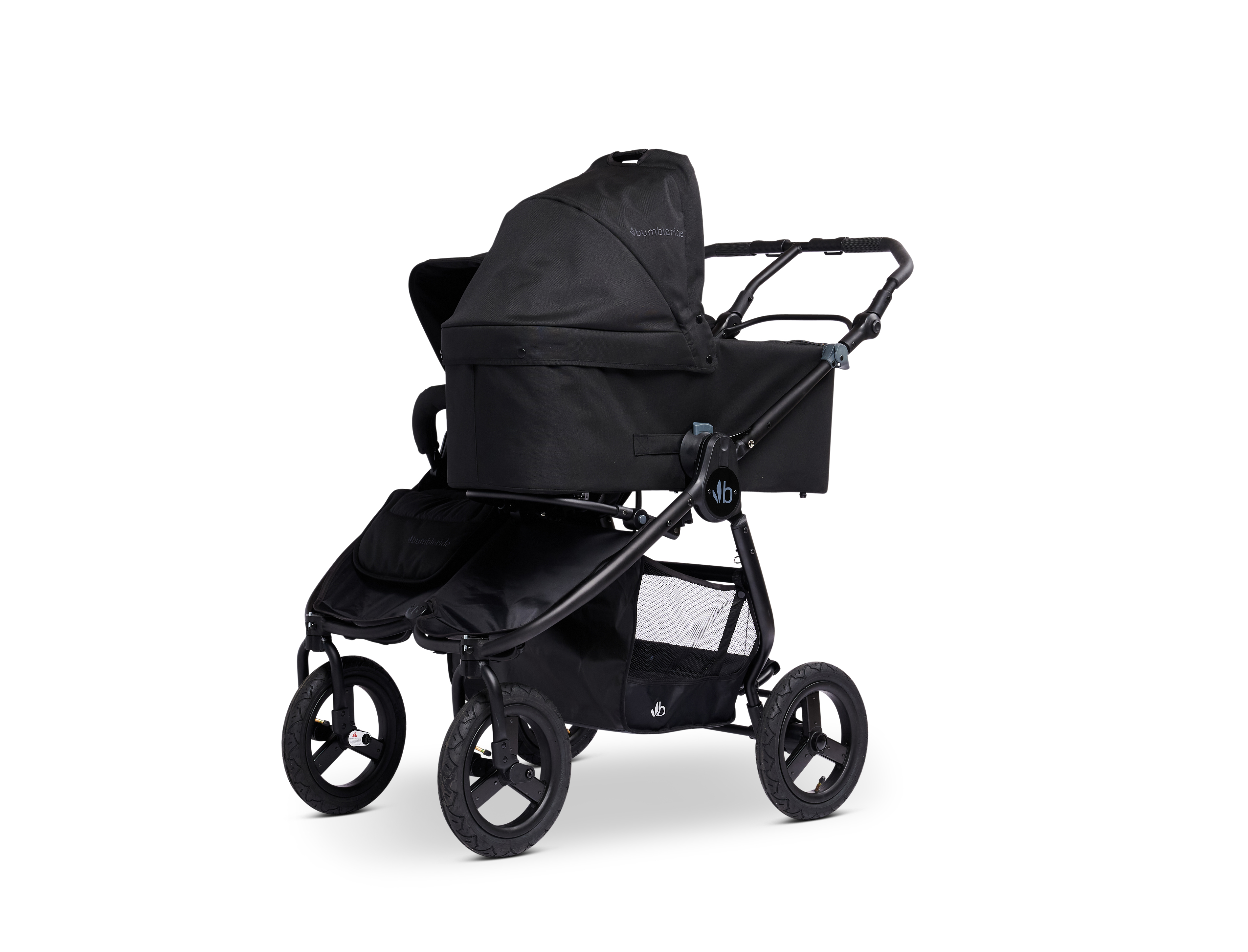 Люлька Bassinet Bumbleride Indie Twin Black - фото 6