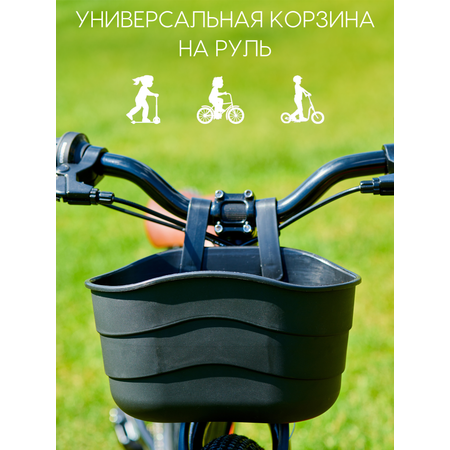 Корзины для велосипеда Kid Ride basket_bike_mono/black