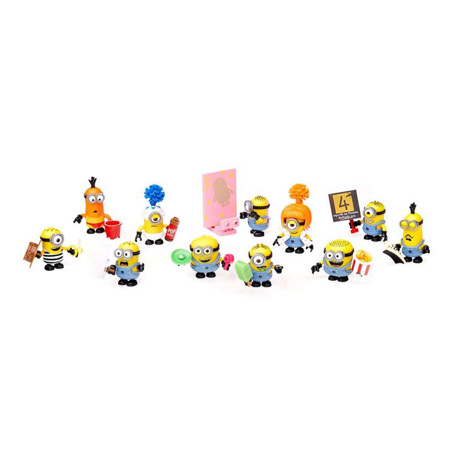 Фигурки Mega Bloks Миньоны: базовые фигурки - фото 1