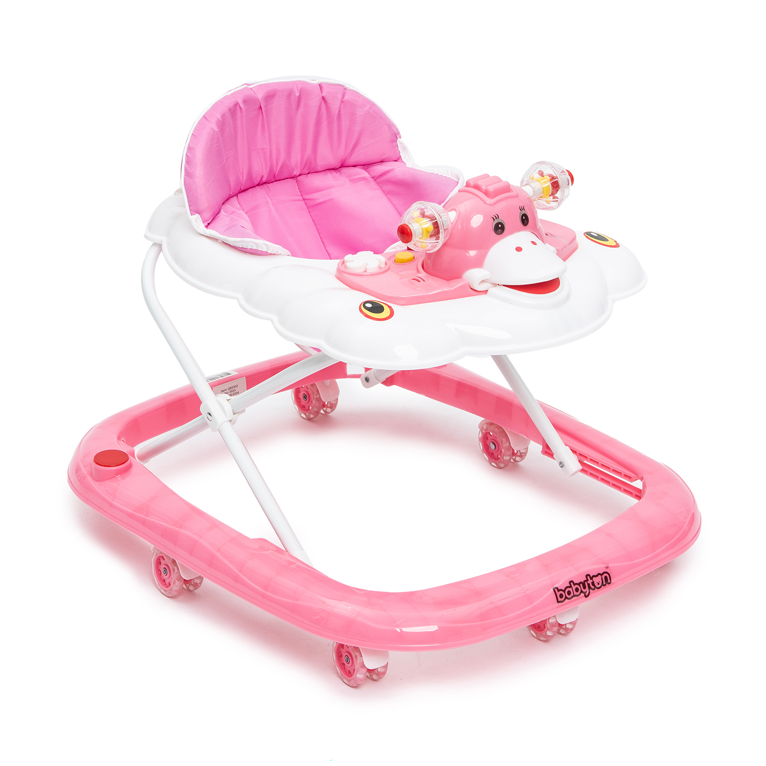 Ходунки Babyton Duck Pink QB5302 - фото 4