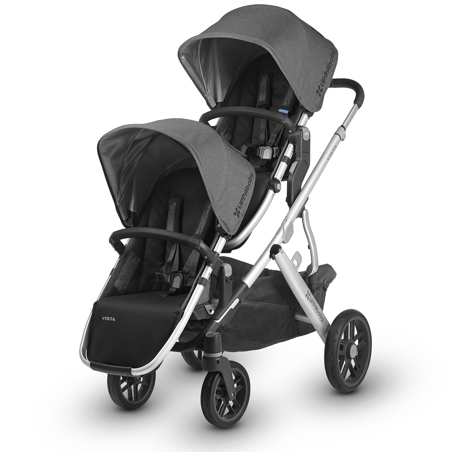 Сиденье дополнительное UPPAbaby Vista 2018 Jordan Black-Grey malange 0918-RBS-EU-JOR - фото 2