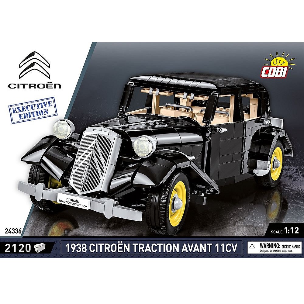 Конструктор COBI Автомобиль Cars Citroen Traction Avant 11CV 1938 E - фото 13