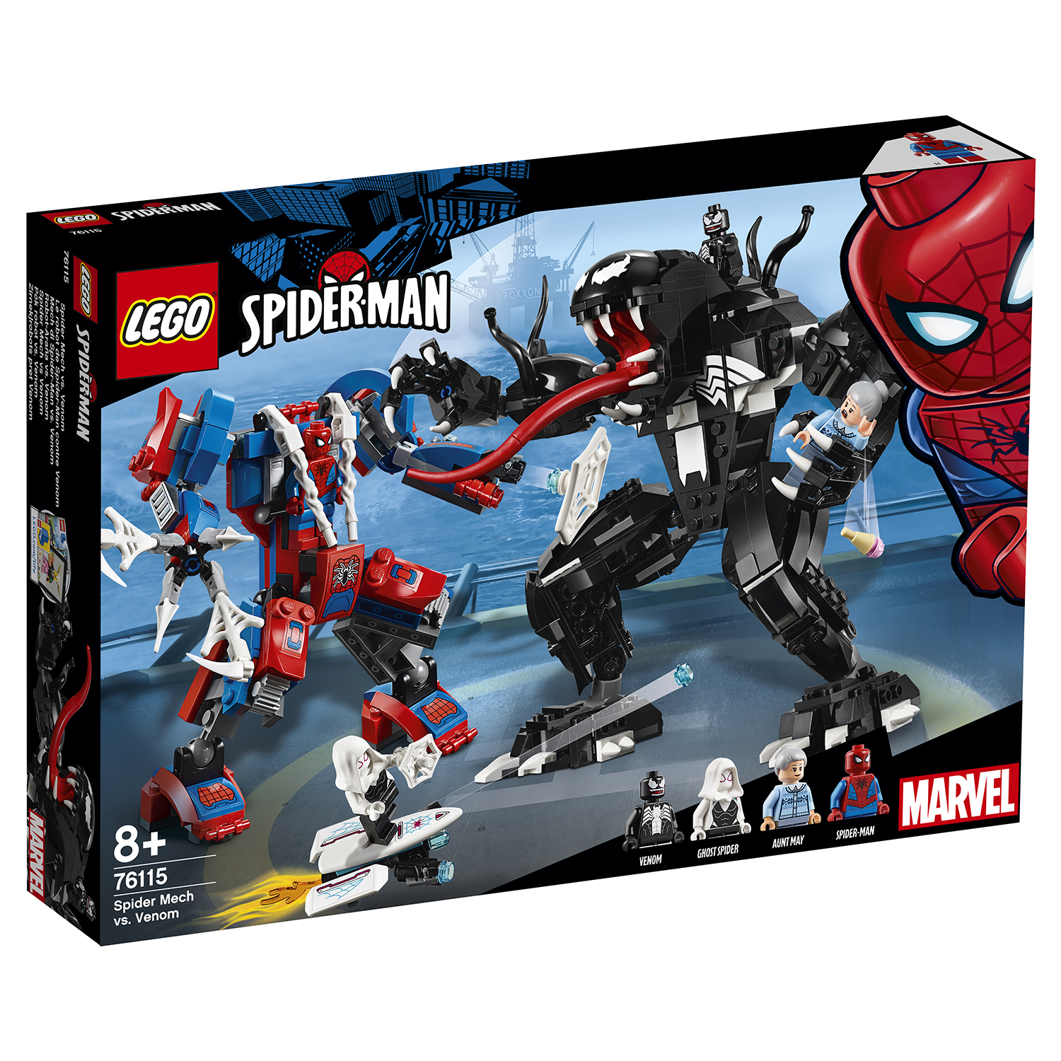 Конструктор LEGO Super Heroes Человек-паук против Венома 76115 купить по  цене 3999 ₽ в интернет-магазине Детский мир