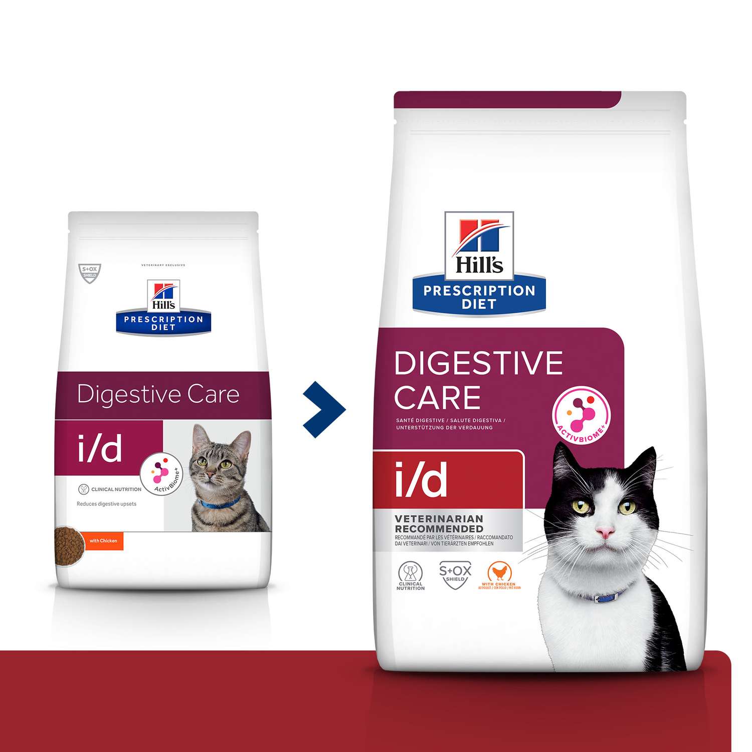 Корм для кошек HILLS 5кг Prescription Diet i/d Digestive Care диетический при расстройствах пищеварения ЖКТ с курицей - фото 2