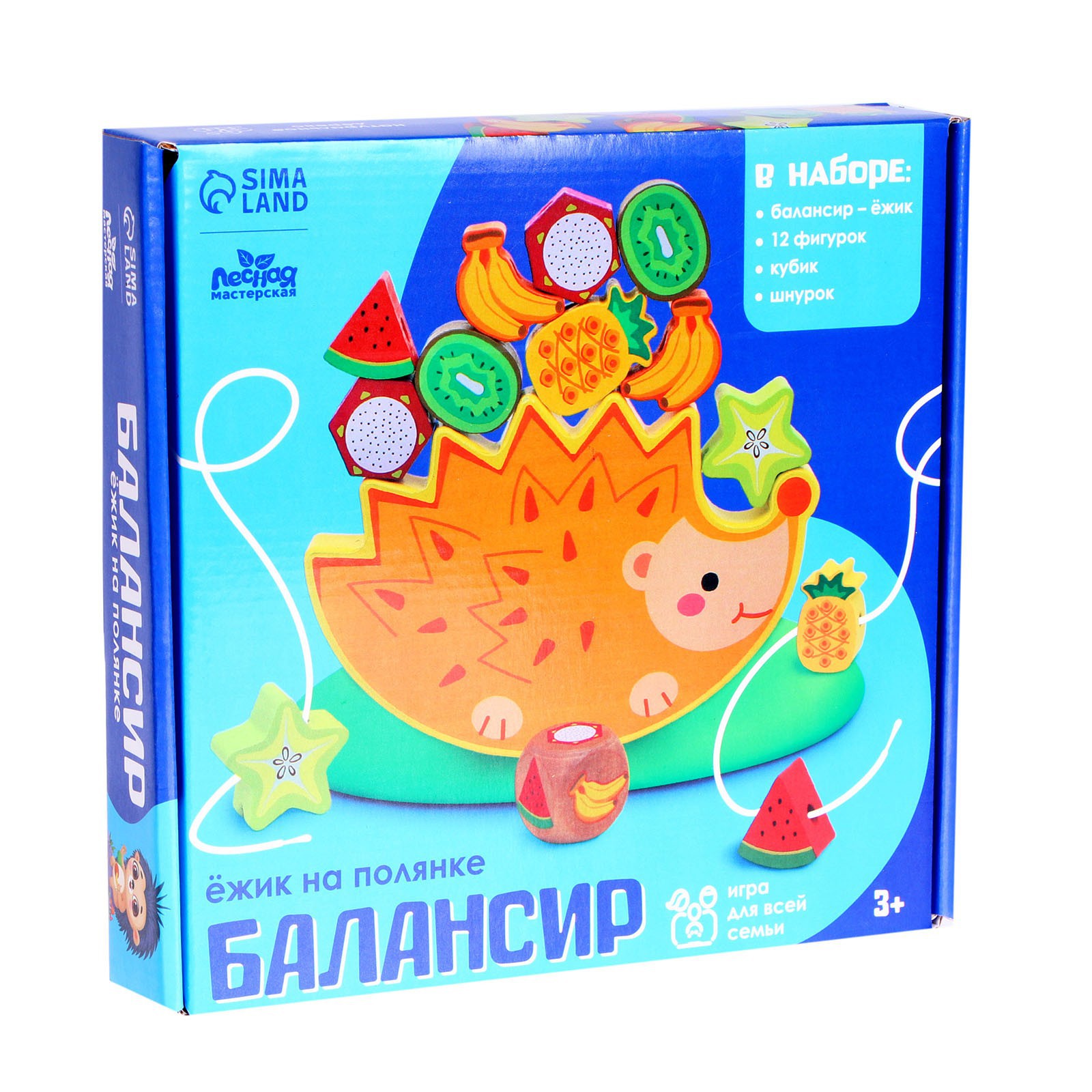 Балансир Лесная мастерская «Ёжик на поляне» купить по цене 856 ₽ в  интернет-магазине Детский мир