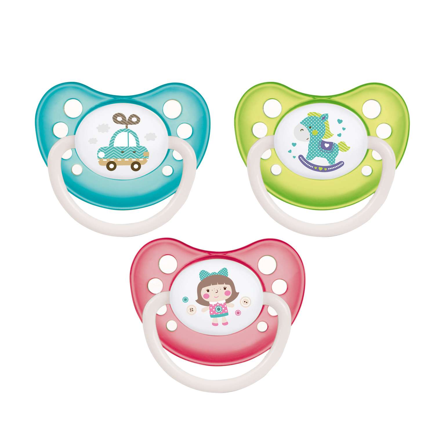 Пустышка Canpol Babies Toys c 0месяцев Бирюзовая - фото 3