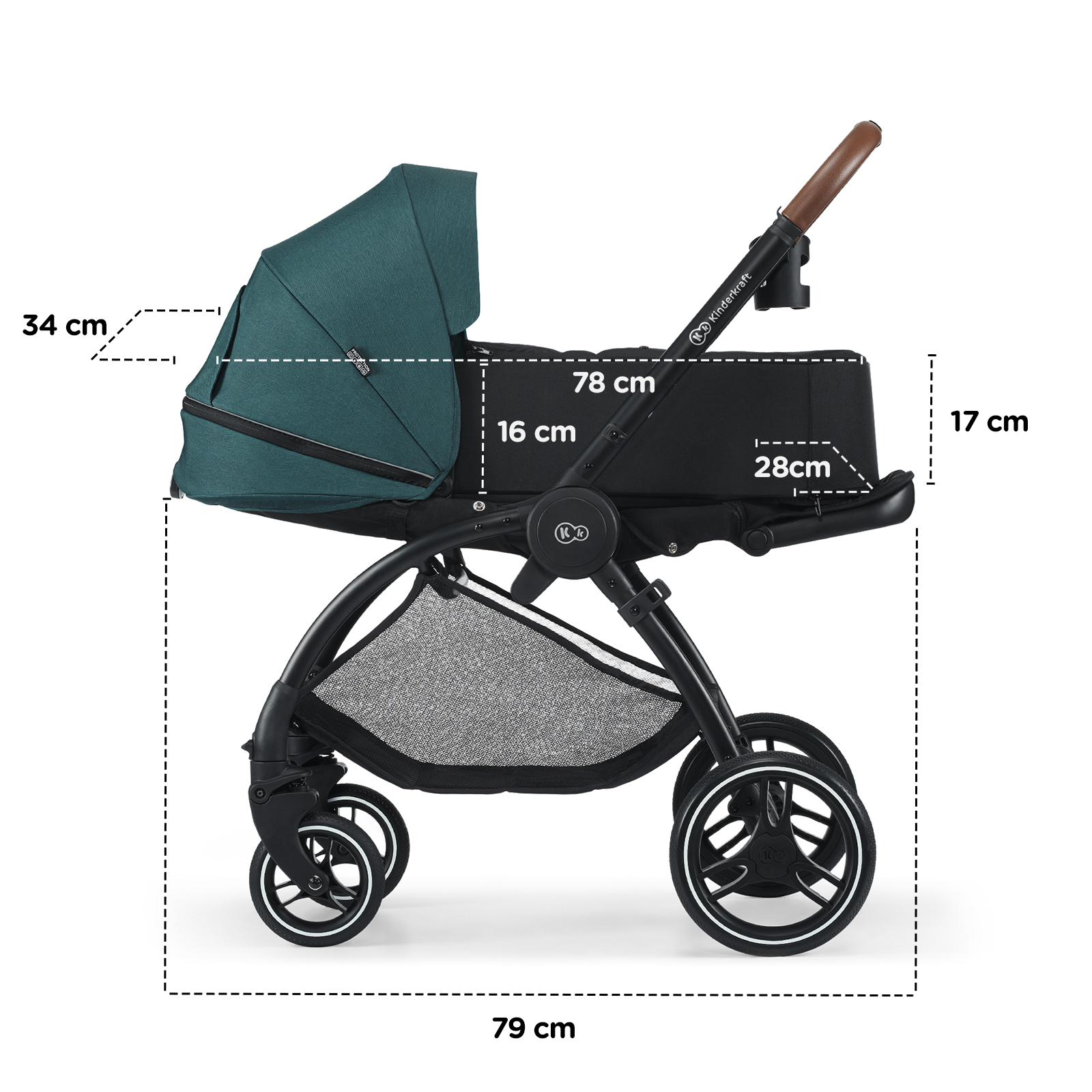 Коляска 2в1 Kinderkraft Evolution Cocoon - фото 14