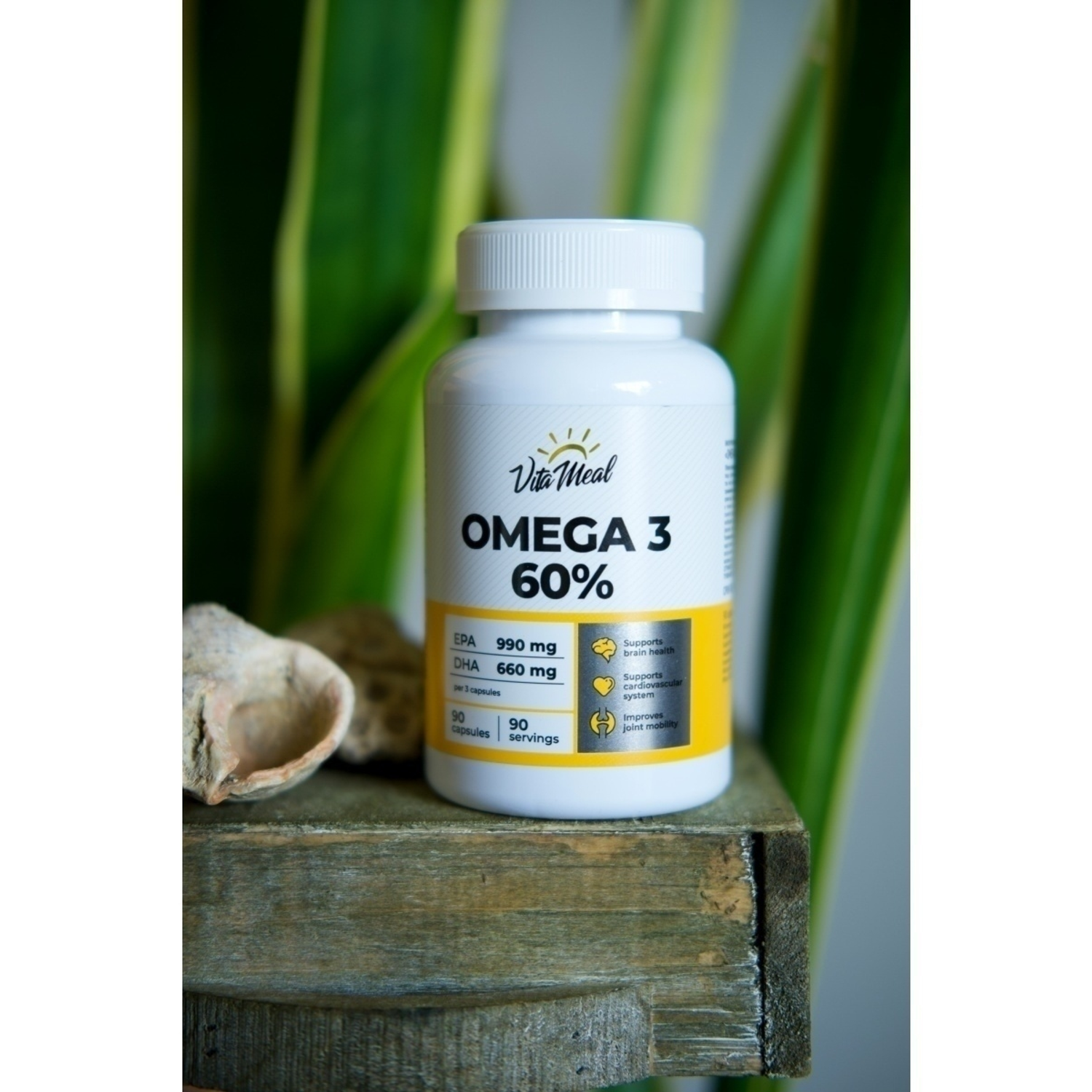 Биологически активная добавка VitaMeal Омега-3 60% 90 капсул - фото 5