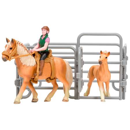 Фигурки Schleich Horse Club - Игровой набор Шляйх Первые шаги на ранчо Лошади 72157