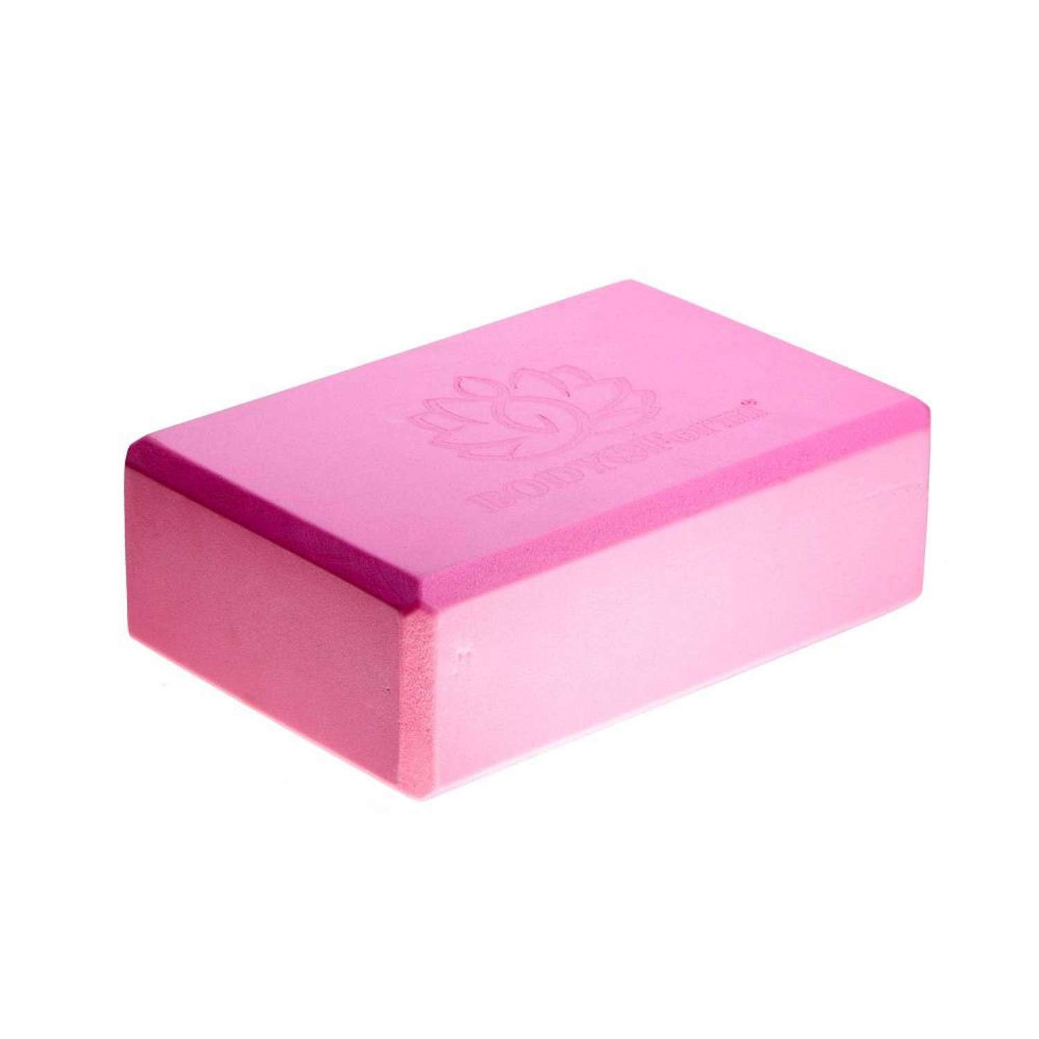 Блок для йоги Body Form BF-YB02 розовый - фото 1