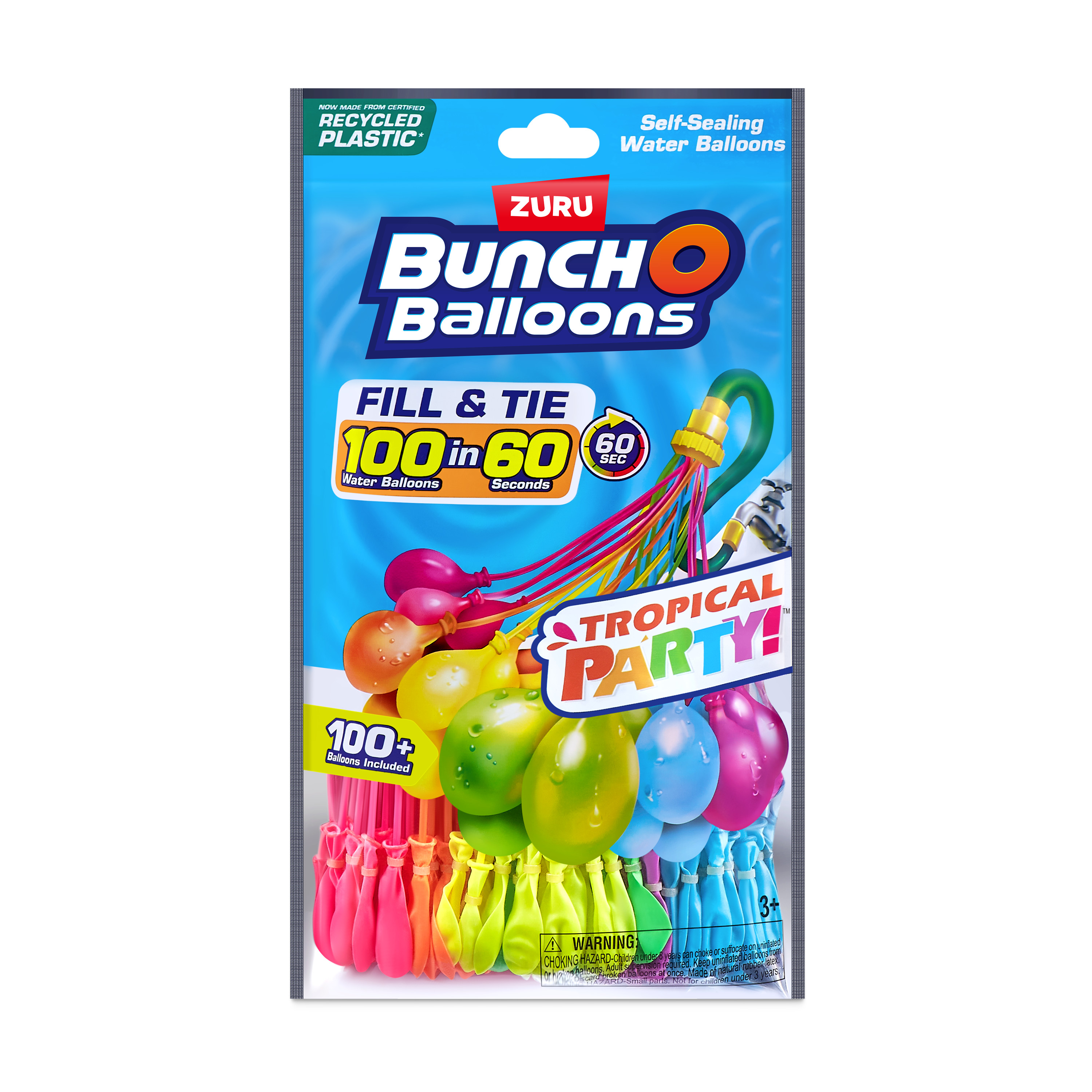 Водные шары-бомбочки Bunch O Balloons 100+ шаров 56480 - фото 19