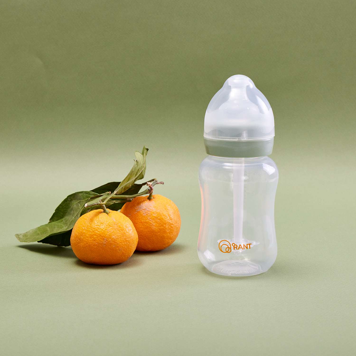 Бутылочка Rant антиколиковая для кормления с силиконовой соской 250 мл. 0+ арт. 1003 green - фото 5