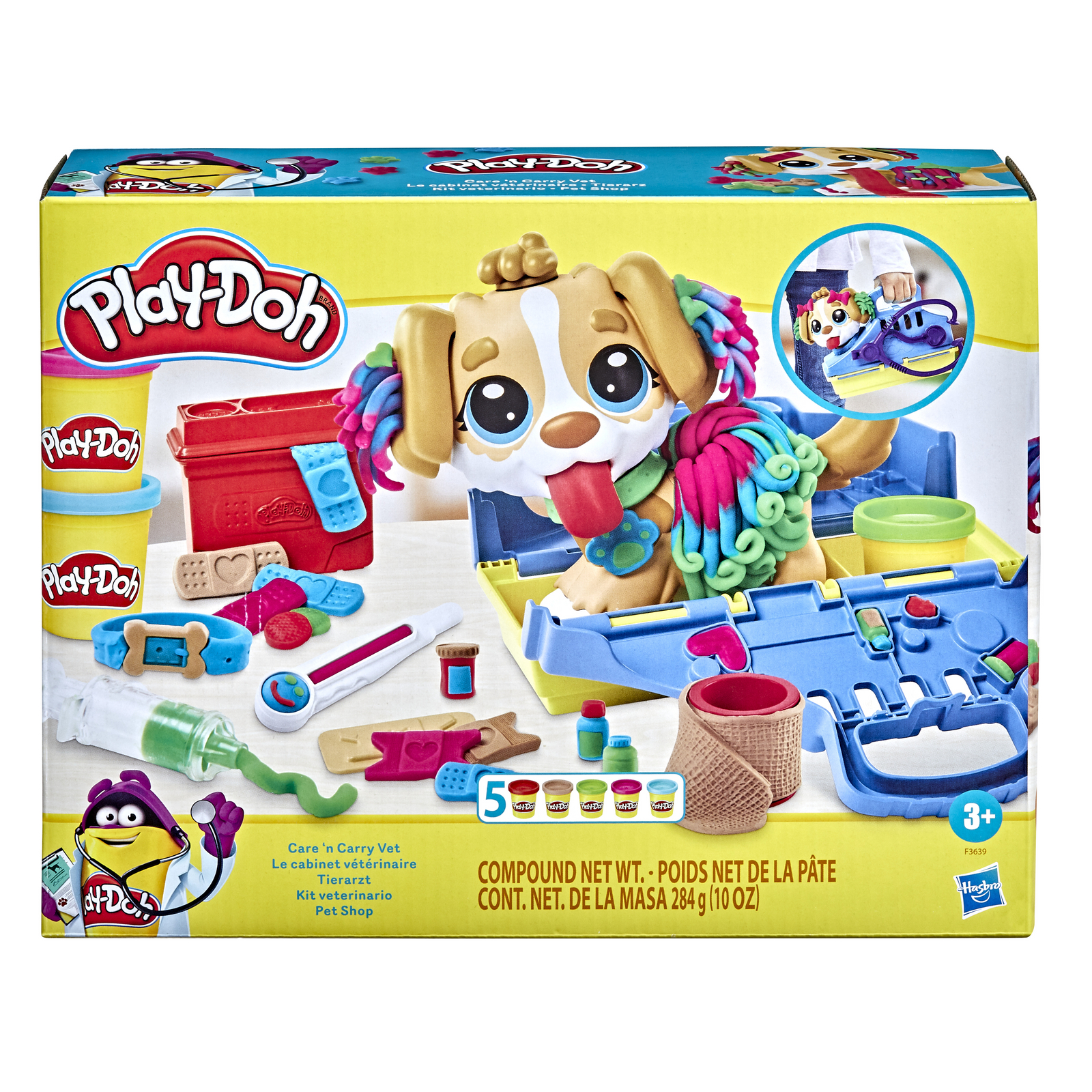 Набор игровой Play-Doh Ветеринар F36395L0 - фото 1