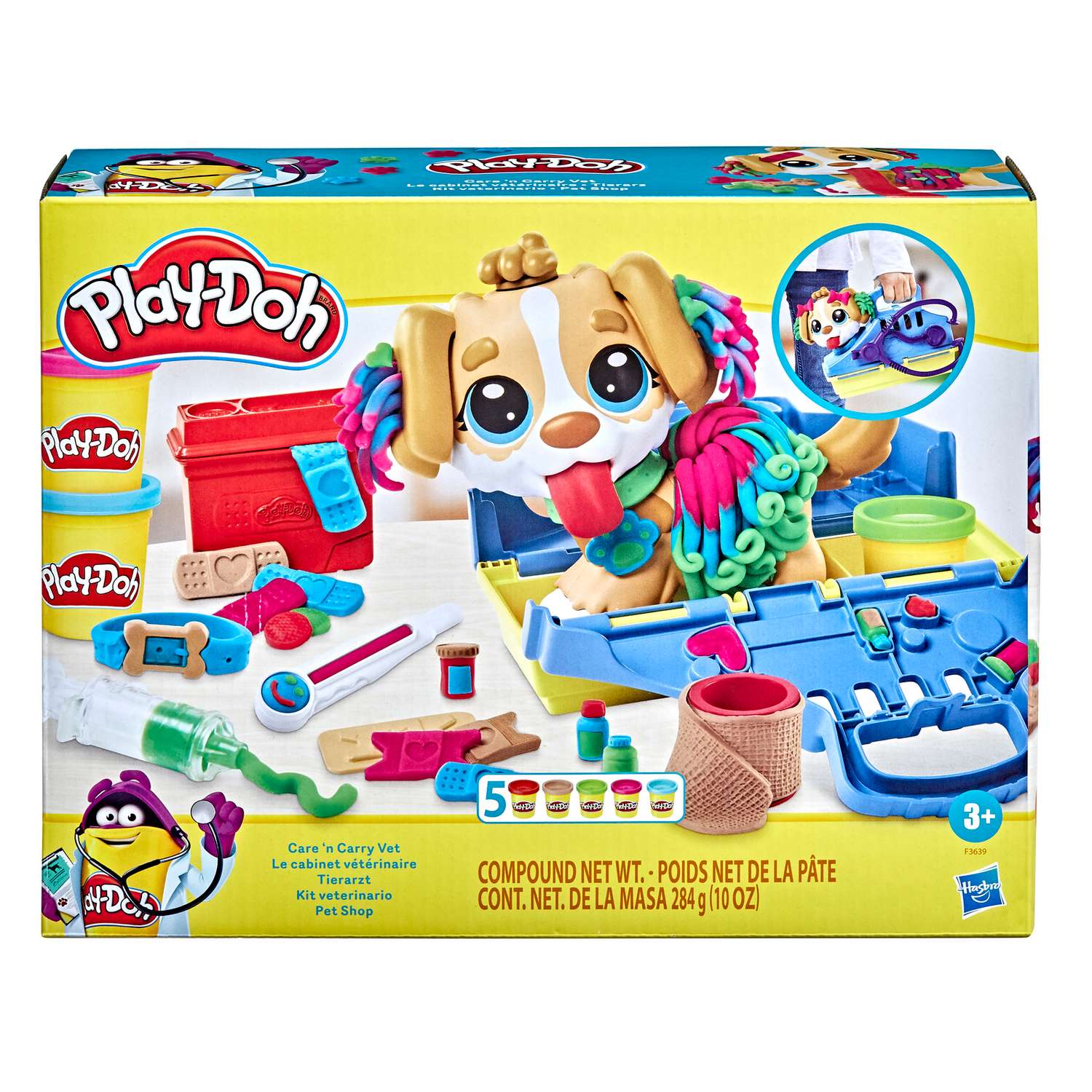 Набор игровой Play-Doh Ветеринар F36395L0 - фото 1