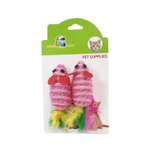 Игрушка для кошек Uniglodis Мышка розовая 2 шт