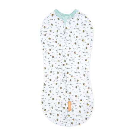 Конверт для пеленания Summer Infant Swaddlepod Пчелки на молнии S 58986