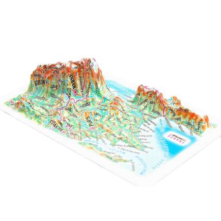 3D карта Testplay Франция Mini магнит