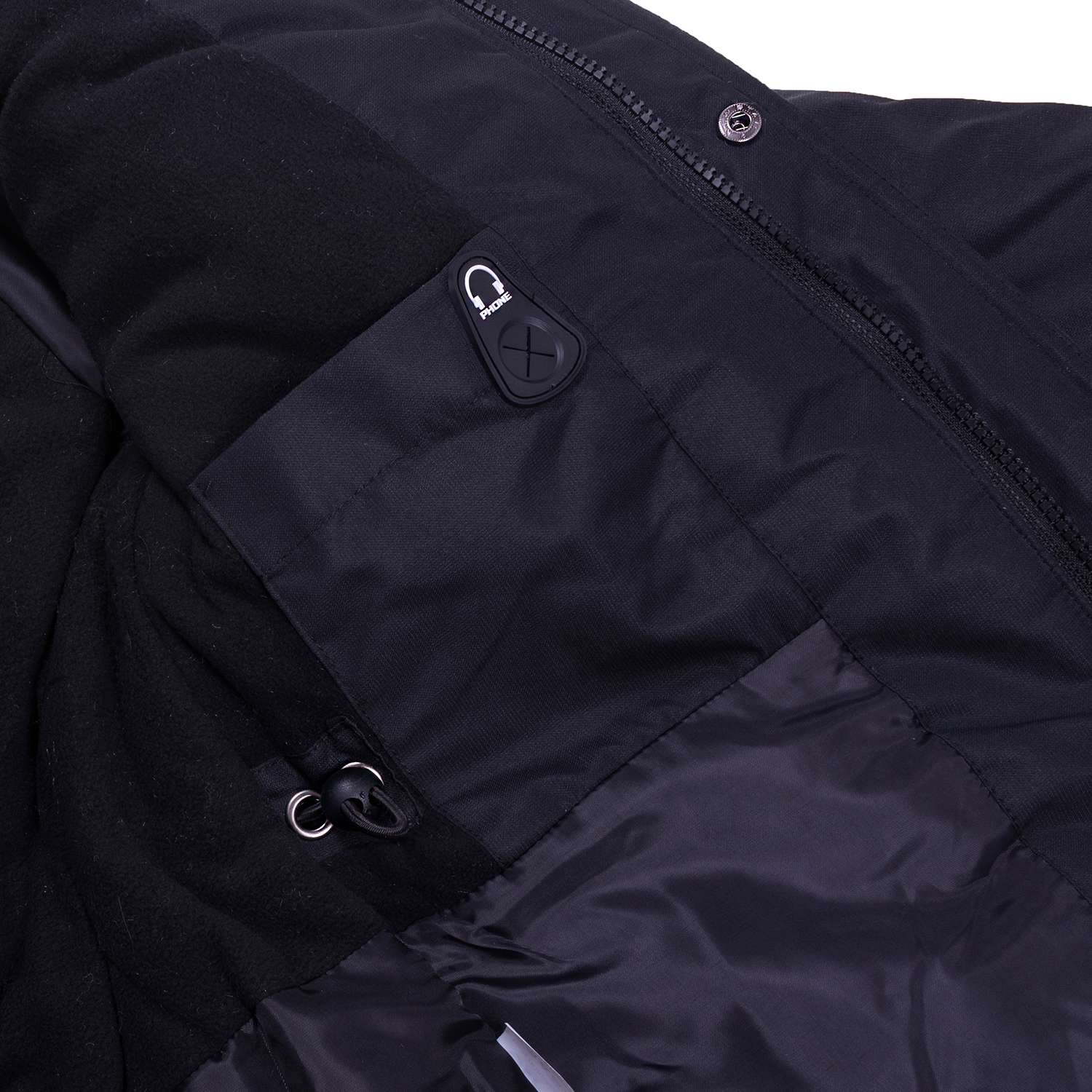 Куртка OLMI М-324 Черный - фото 6