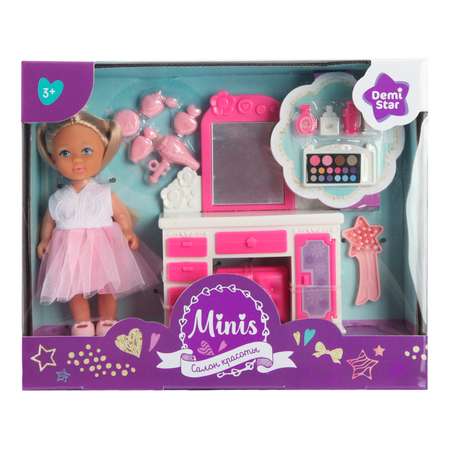 Набор игровой Demi Star Салон красоты с мини куклой YS0261020