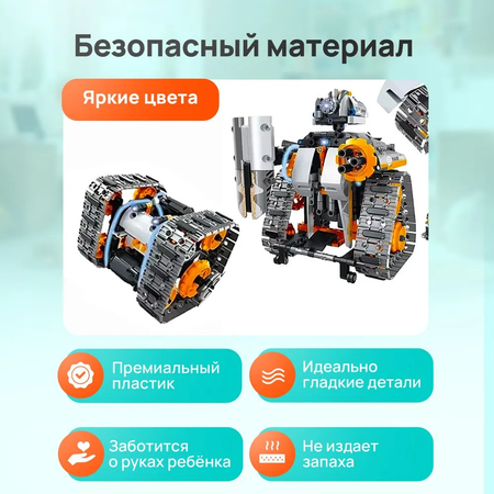 Конструктор Im.Master Танк 4в1 аналог Лего Техник / Lego Technik На радиоуправлении