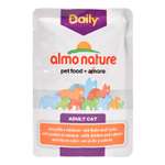 Корм влажный для кошек ALMO NATURE 70г Dailymenu курица-лосось пауч