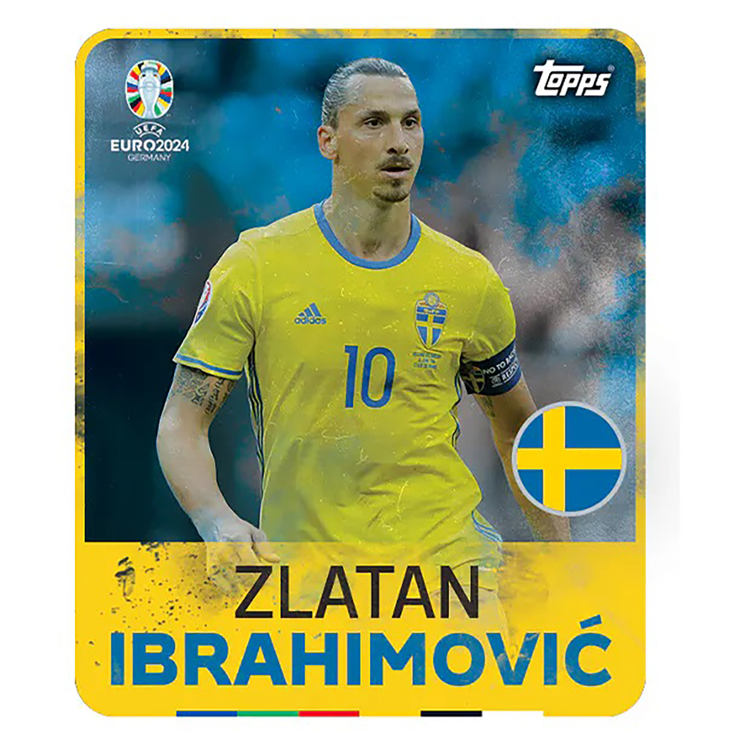 Мультипак topps Чемпионат Европы по футболу 7 пакетиков с наклейками - фото 3