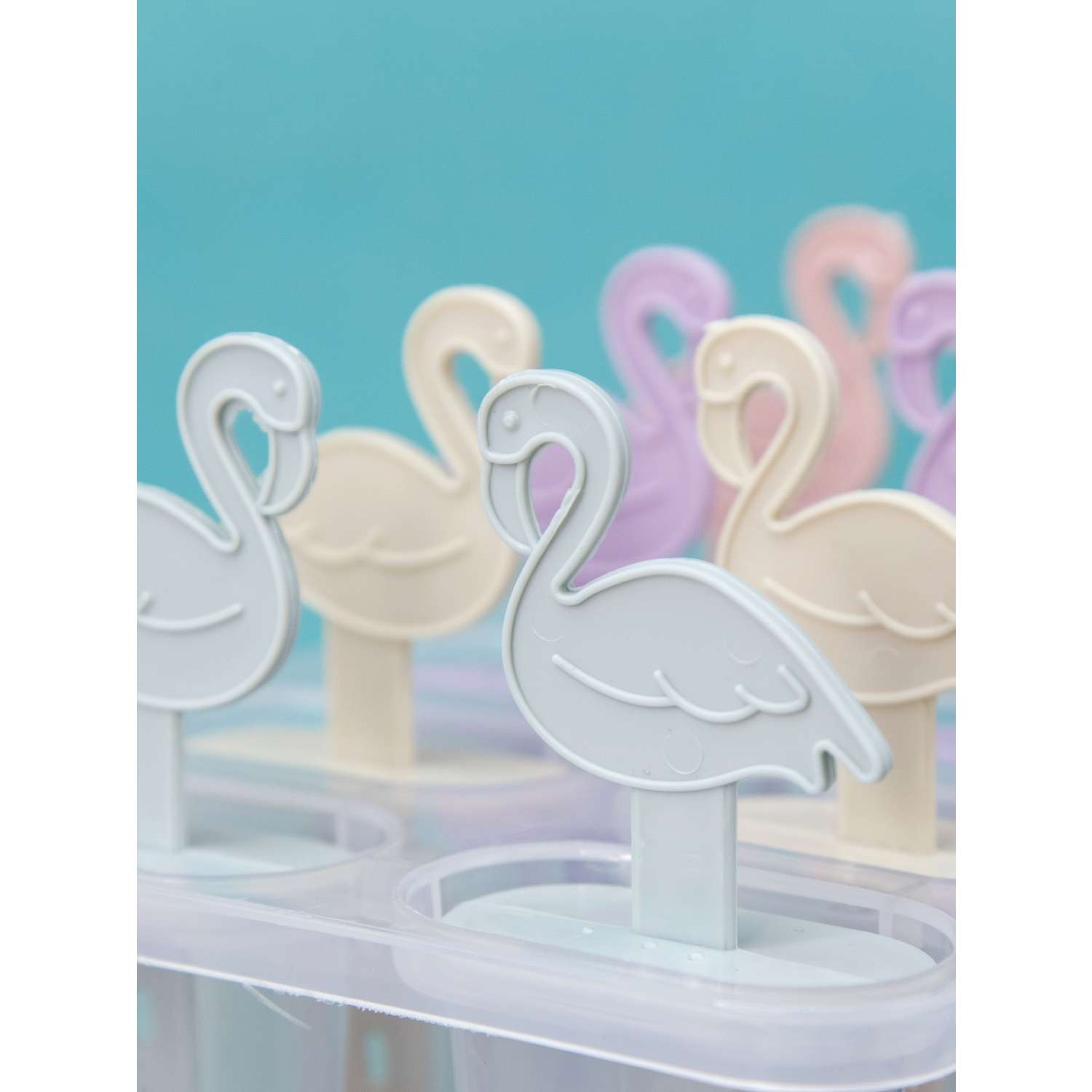 Формочки для мороженого iLikeGift Flamingo - фото 2