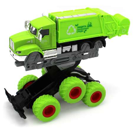 Мусоровоз Funky Toys 1:43 Зеленый FT61088