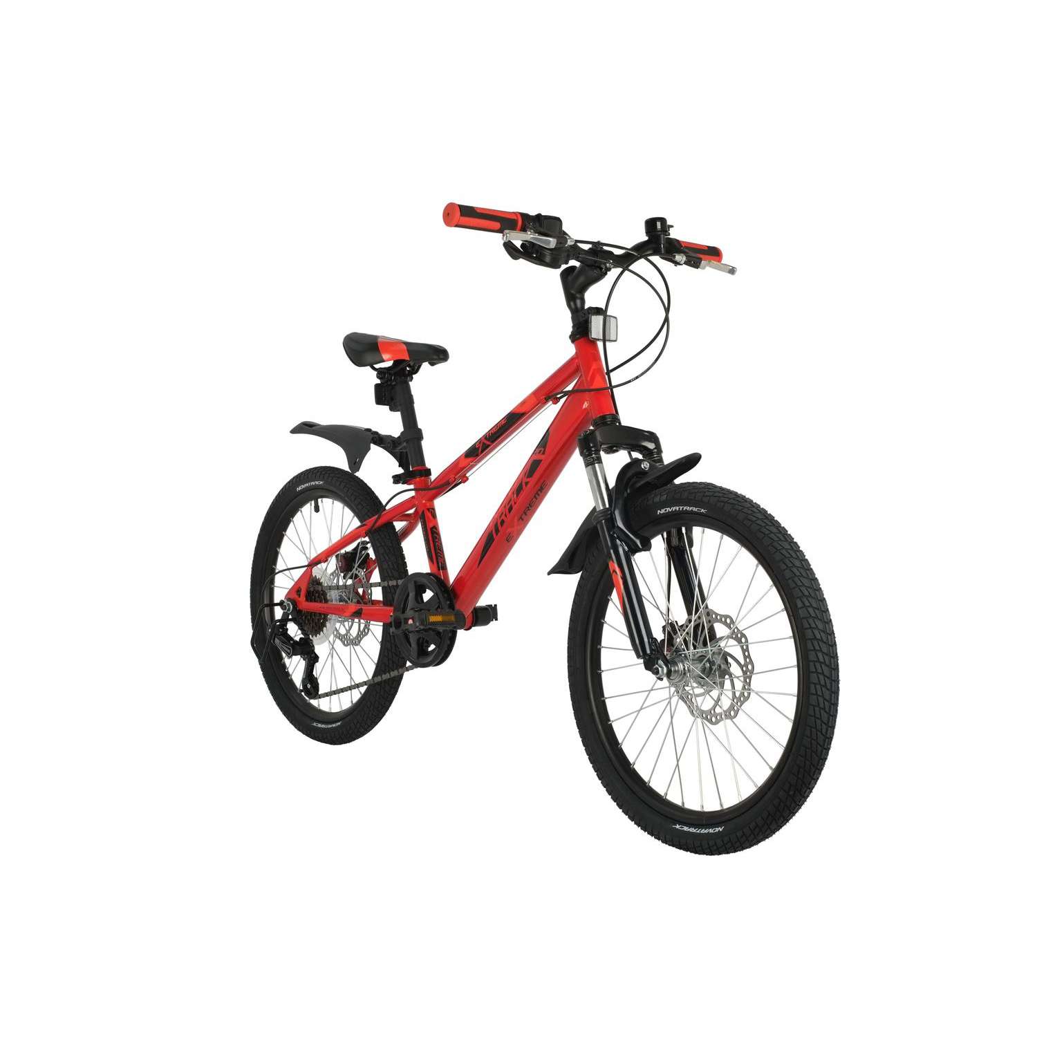 Велосипед NOVATRACK Extreme 6.D 20 красный - фото 2