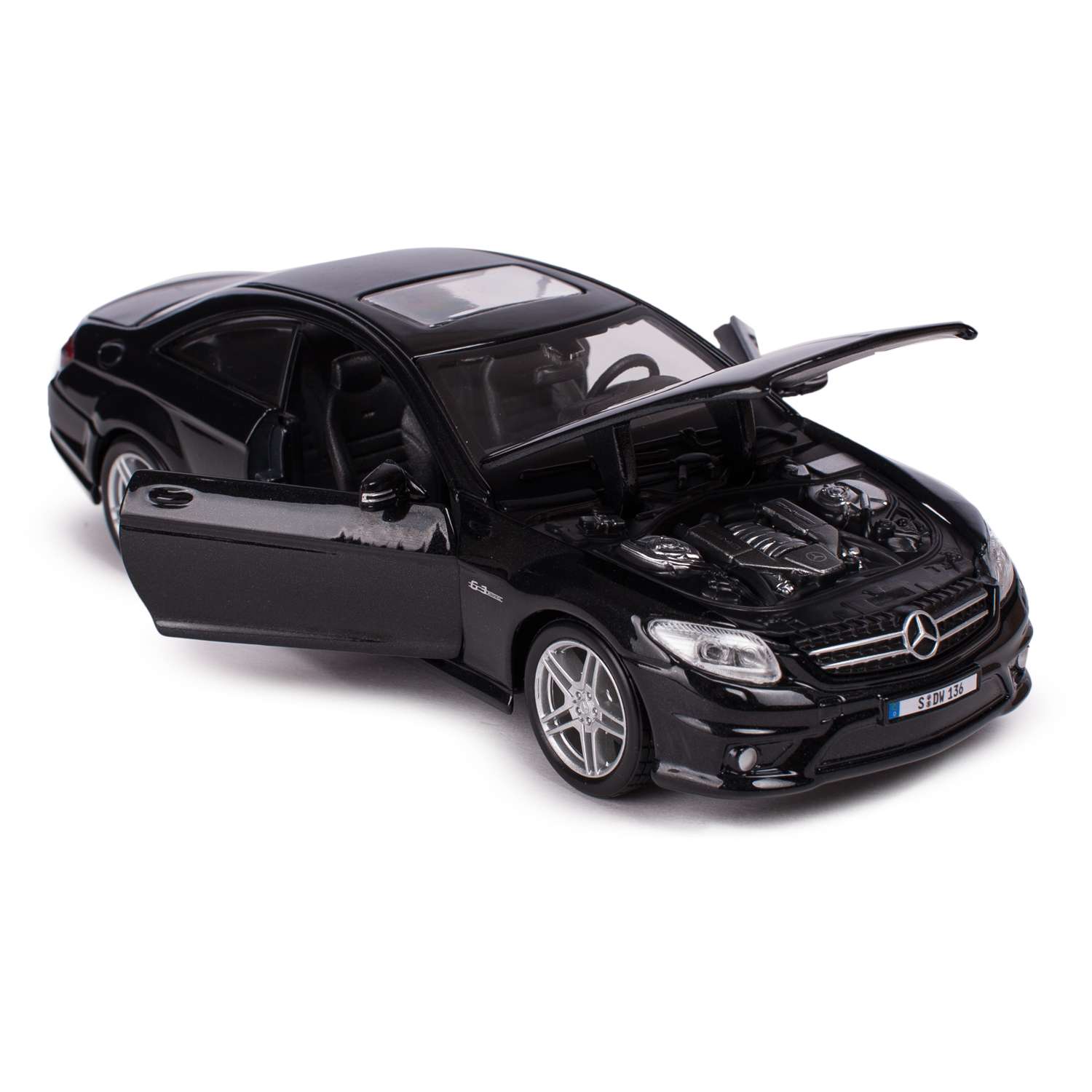 Машина MAISTO 1:24 Mercedes-benz cl63 31297 31297 - фото 4