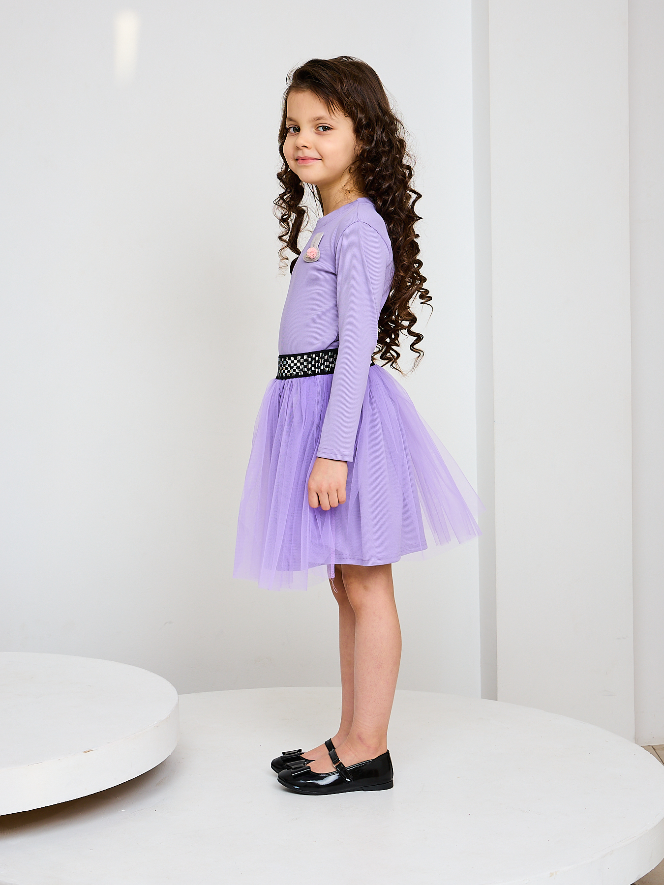 Комплект Mil Art kids 1902201537SUIT-SKIRT-FATIN-PURPLE - фото 6