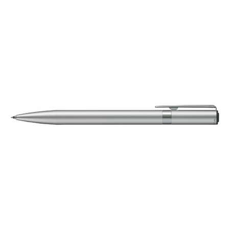 Ручка шариковая Tombow ZOOM L105 City черная корпус серебряный линия 0.7 мм подарочная упаковка