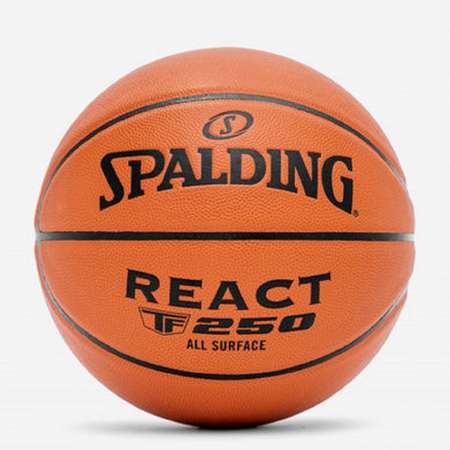 Баскетбольный мяч SPALDING Spalding react tf 250 Fiba sz5