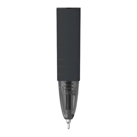 Ручка шариковая автоматическая Berlingo Classic Pro черная 07мм грип набор 12 шт