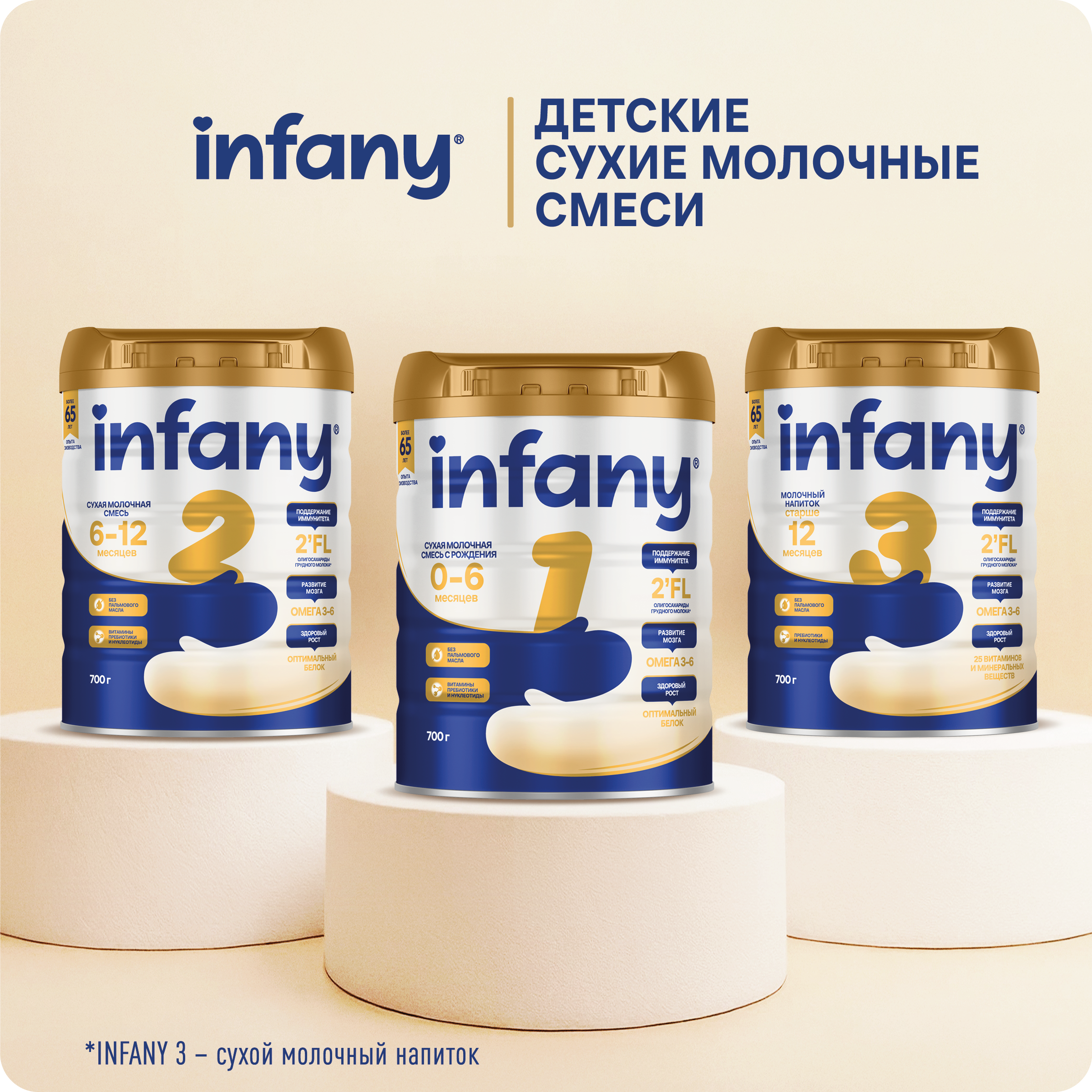 Cмесь молочная сухая Infany 2 адаптированная последующая для детей с 6 месяцев 700г - фото 15